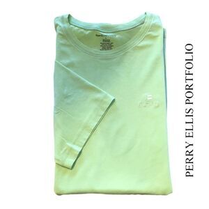 Perry Ellis‎ Portfolio T-Shirt (pajama) - Celery Green NWOT